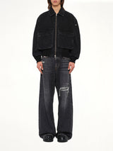 D-KURZ Denim Jacket in Black