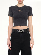 M-ANCHOR-A-SS Knitwear Tops in Black