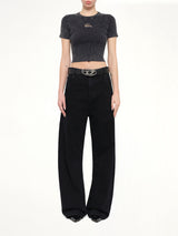 M-ANCHOR-A-SS Knitwear Tops in Black