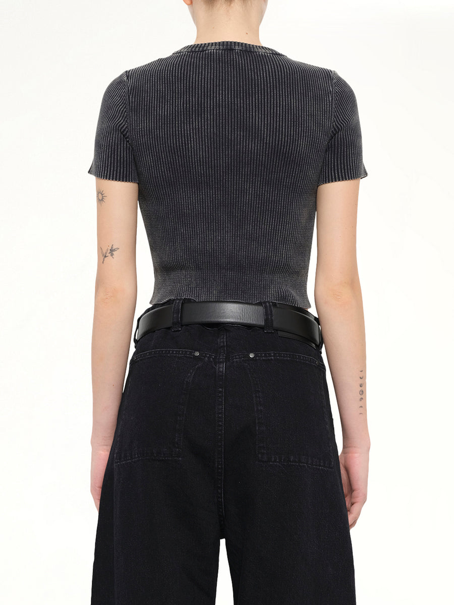 M-ANCHOR-A-SS Knitwear Tops in Black