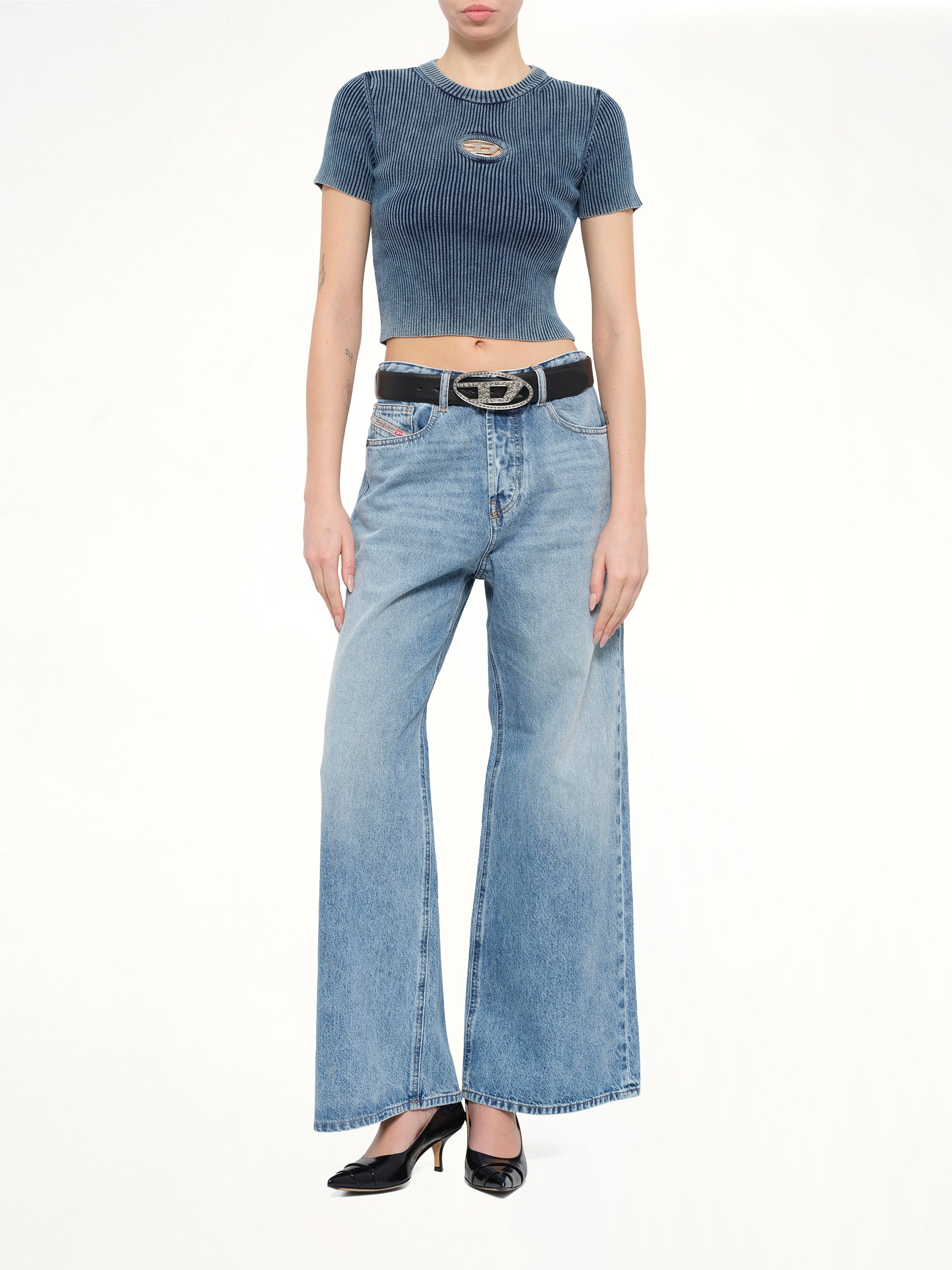 M-ANCHOR-A-SS Knitwear Tops in Blue