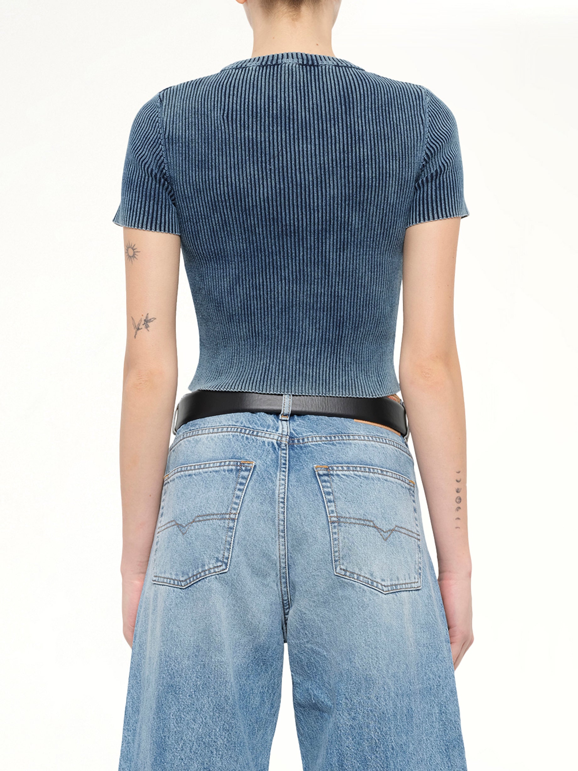 M-ANCHOR-A-SS Knitwear Tops in Blue
