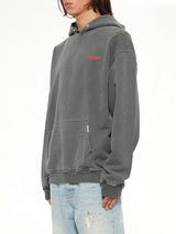 Represent Owners Club Hoodie in Washed Black