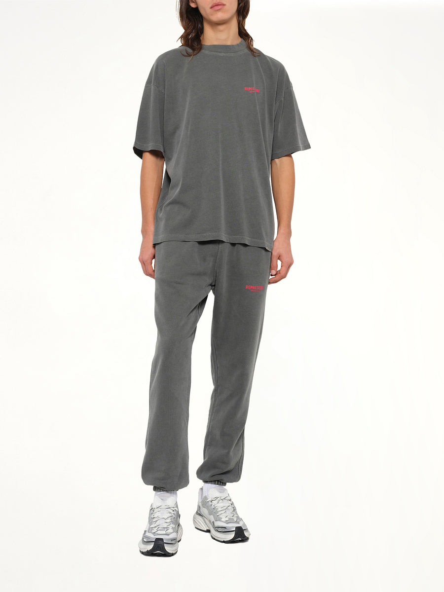 Represent Owners Club T-Shirt in Washed Black