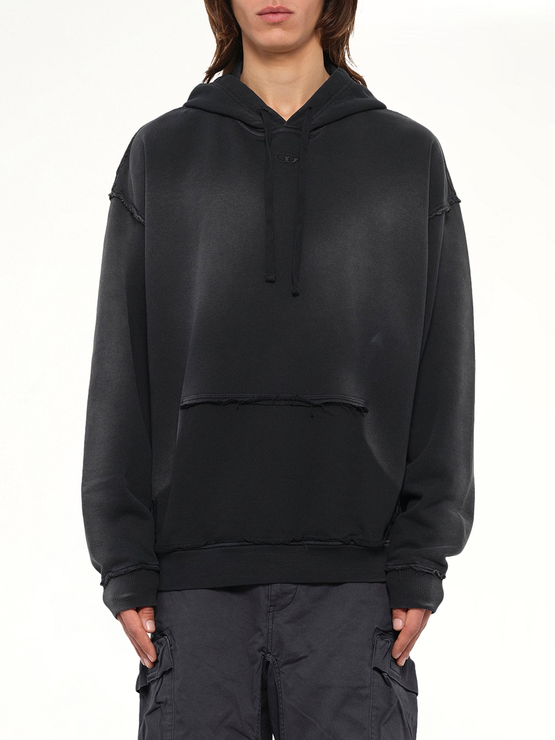 S-POCK-HOOD Hoodie in Black