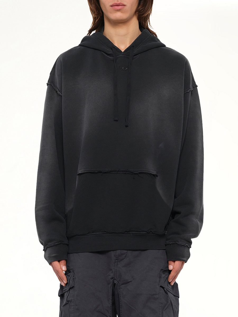 S-POCK-HOOD Hoodie in Black