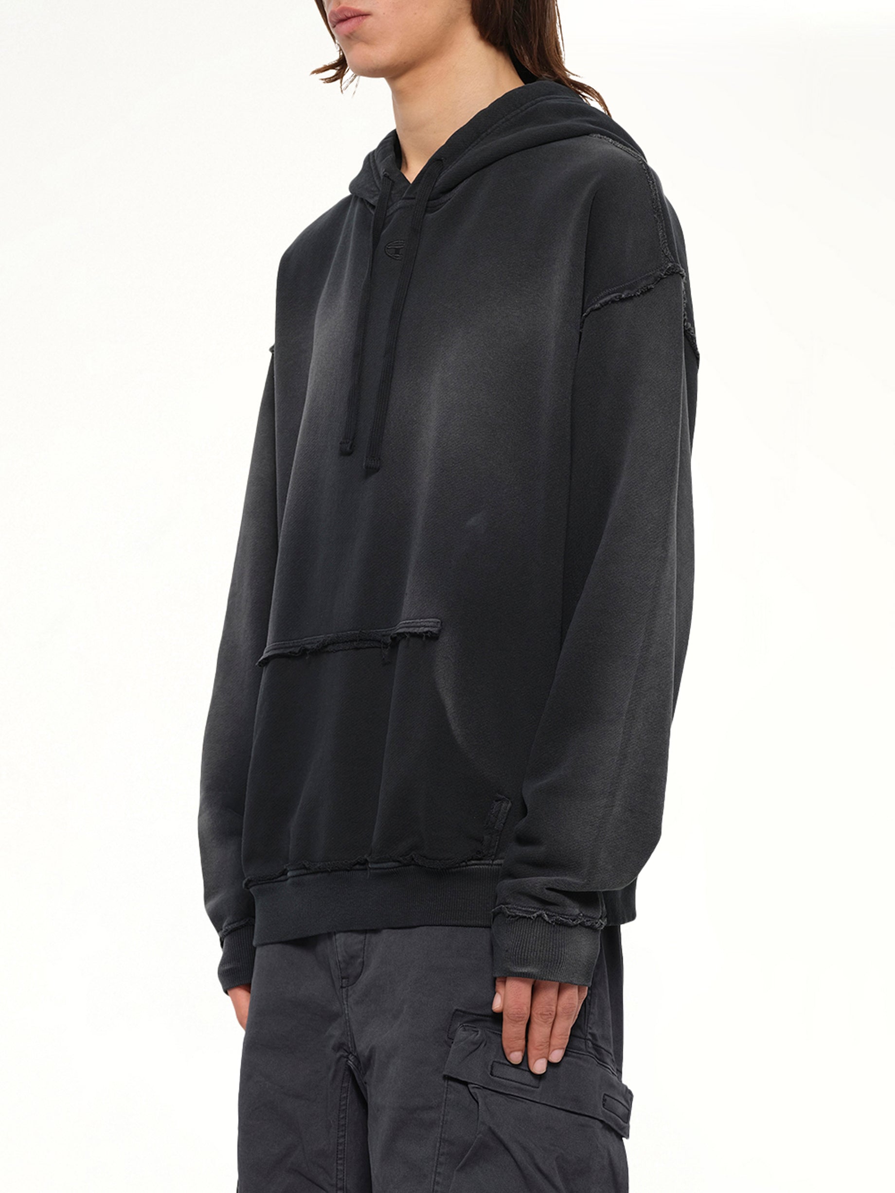S-POCK-HOOD Hoodie in Black