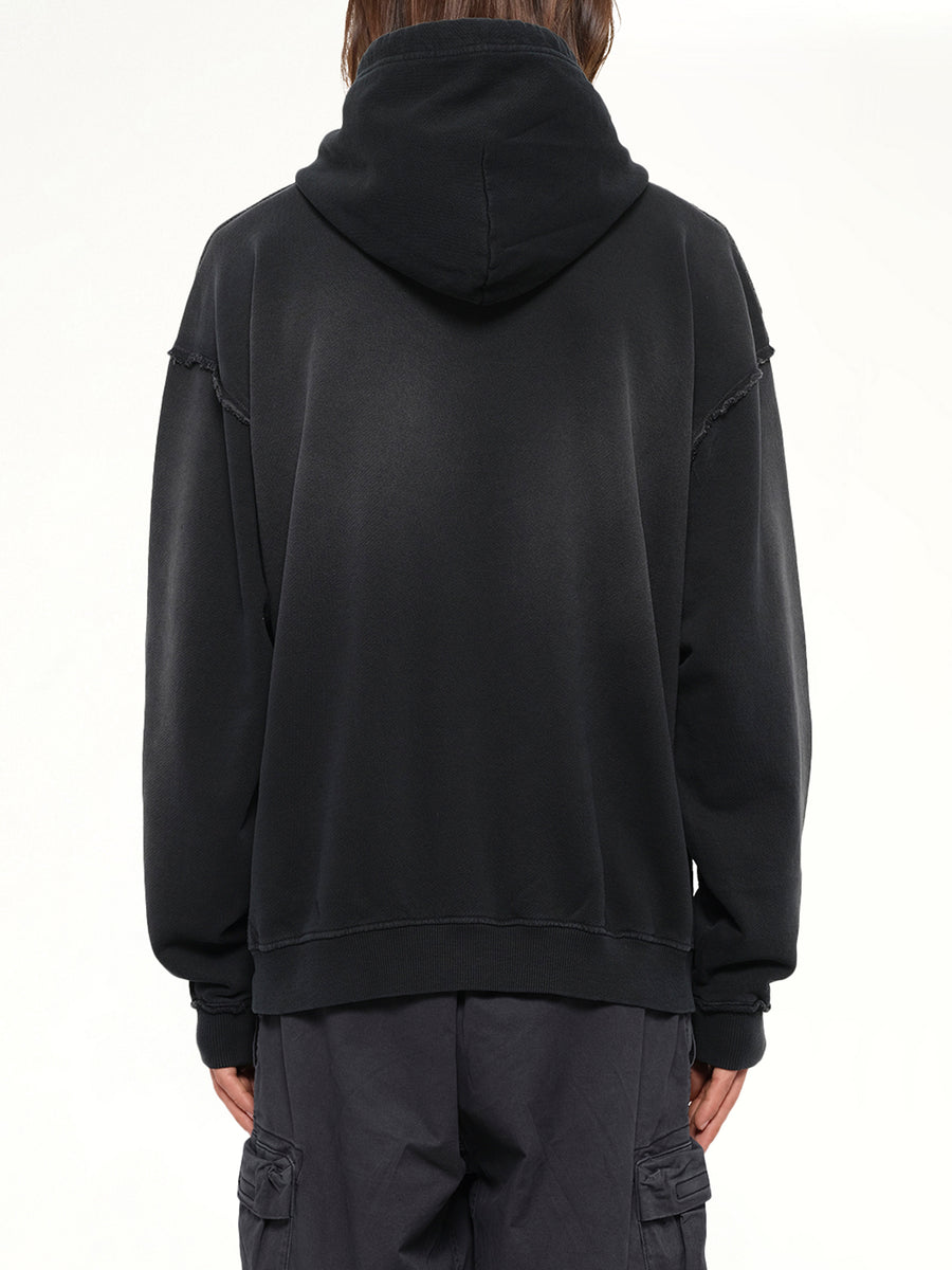 S-POCK-HOOD Hoodie in Black