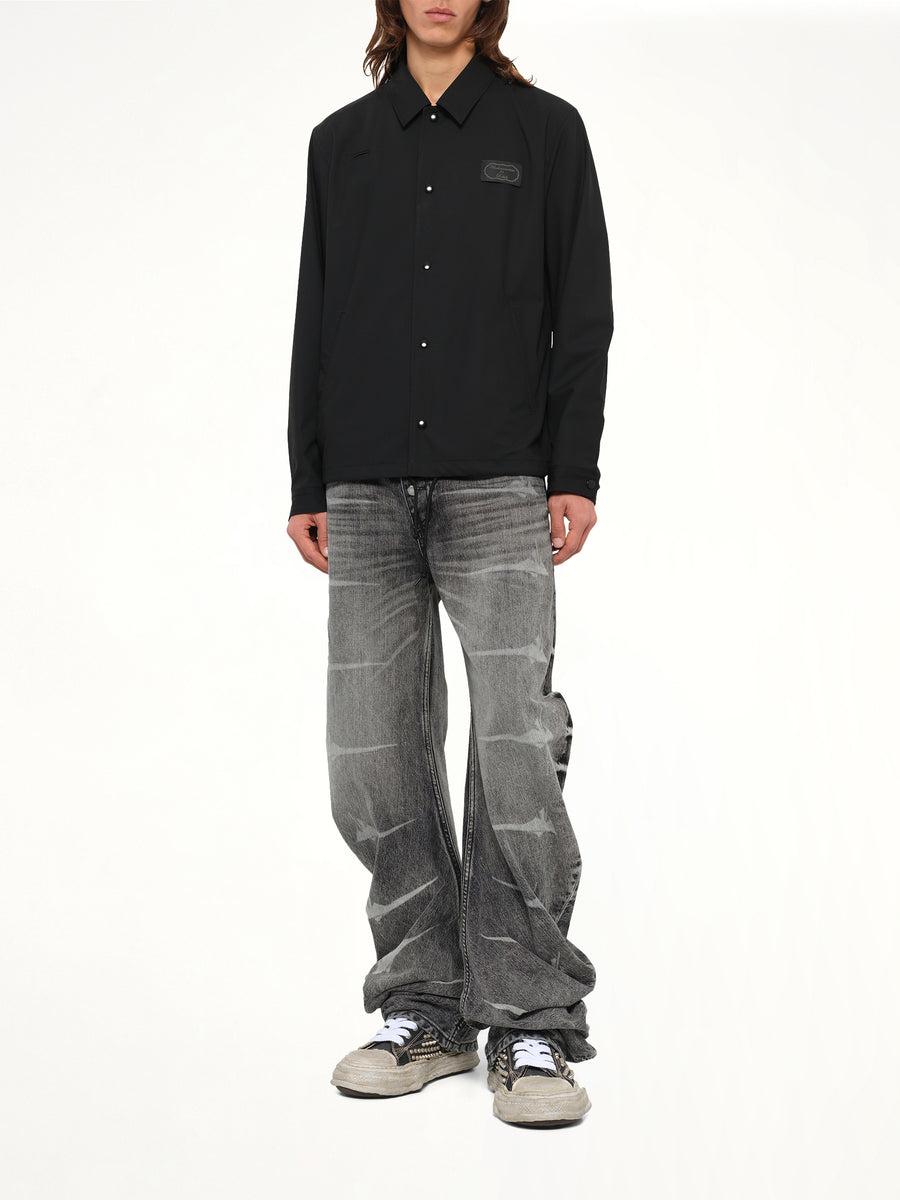 Undercoverism for Rebels Coach Jacket in Black