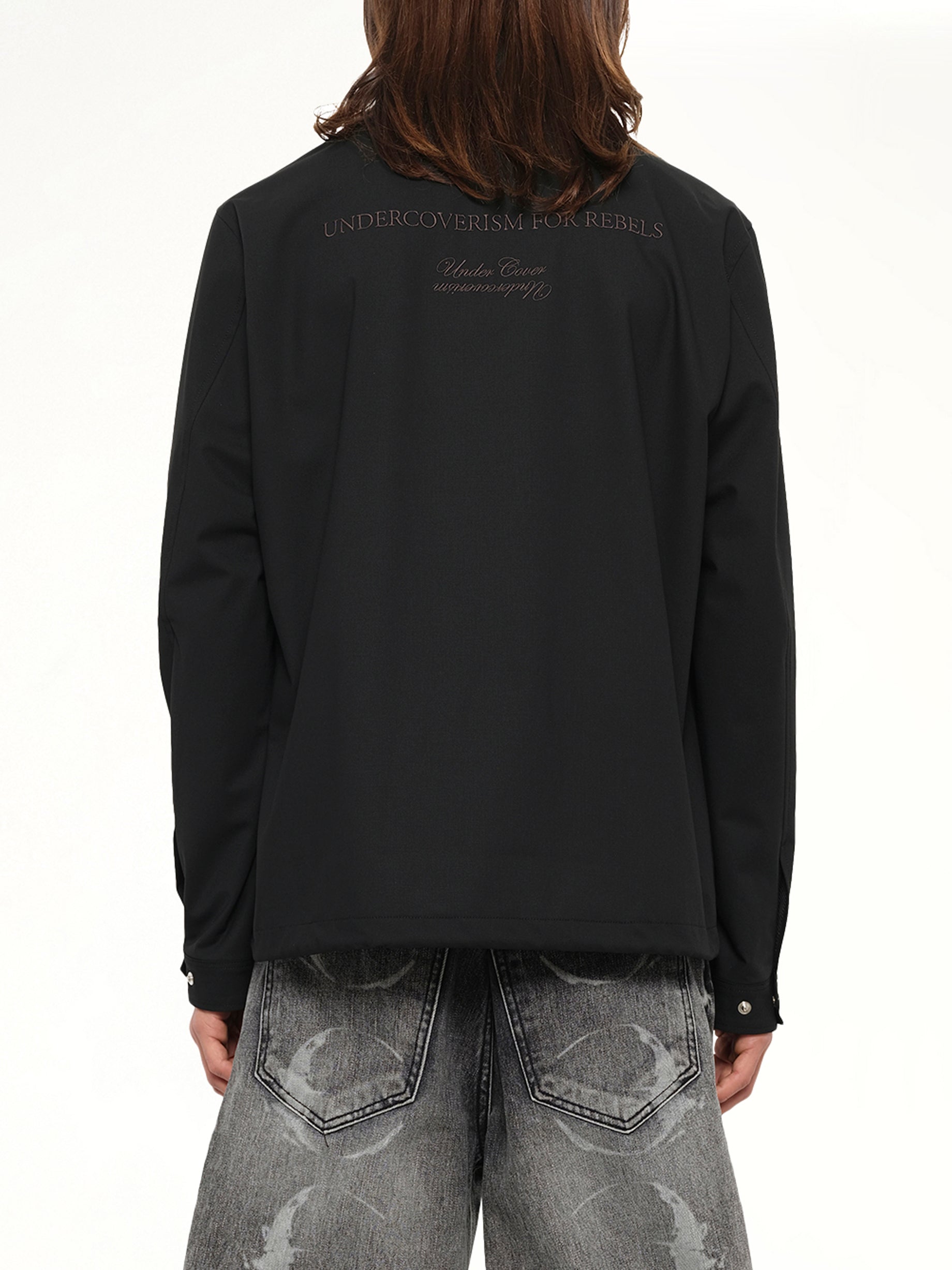 Undercoverism for Rebels Coach Jacket in Black