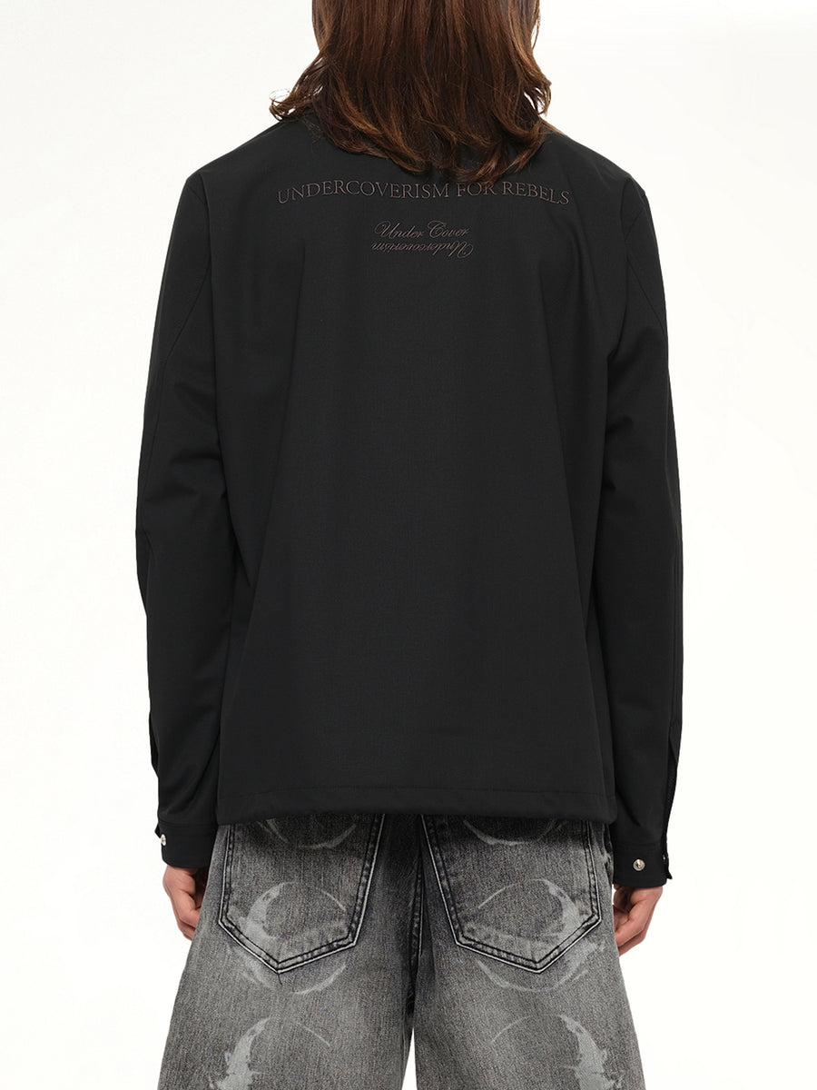 Undercoverism for Rebels Coach Jacket in Black