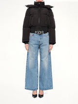 W-PEYT-SHORT-NEW-WD Puffer Jacket in Black