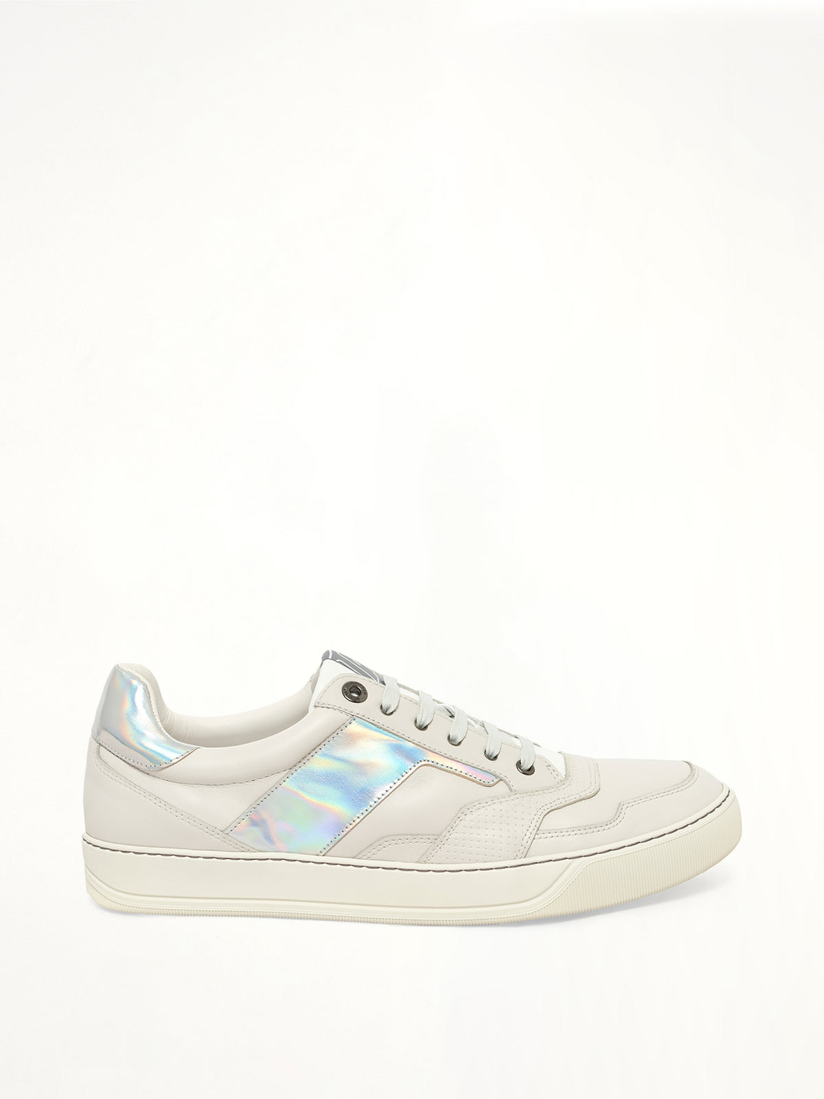Low Sneaker in Silver