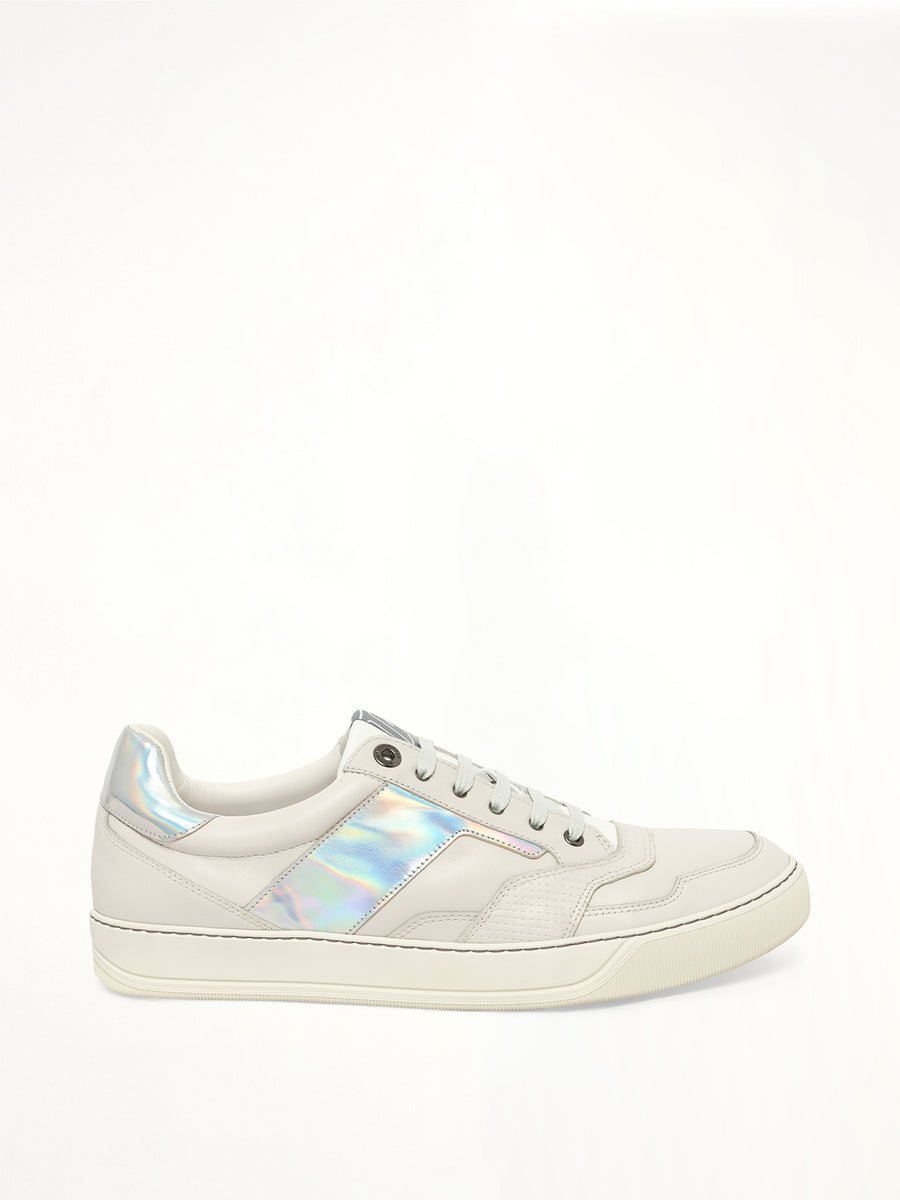 Low Sneaker in Silver