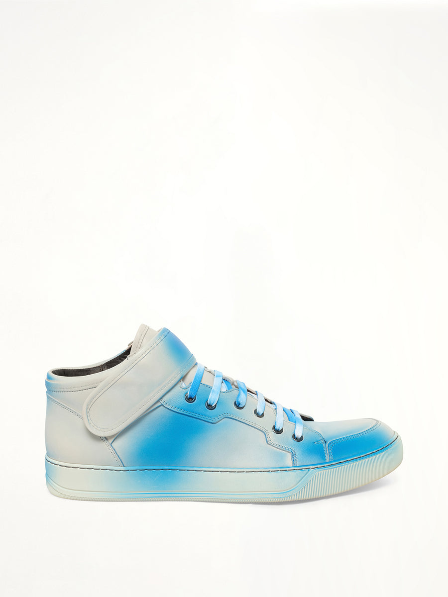 Midtop Velcro Sneaker in Ivory
