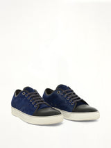 Pony Effect Low Sneaker in Dark Blue