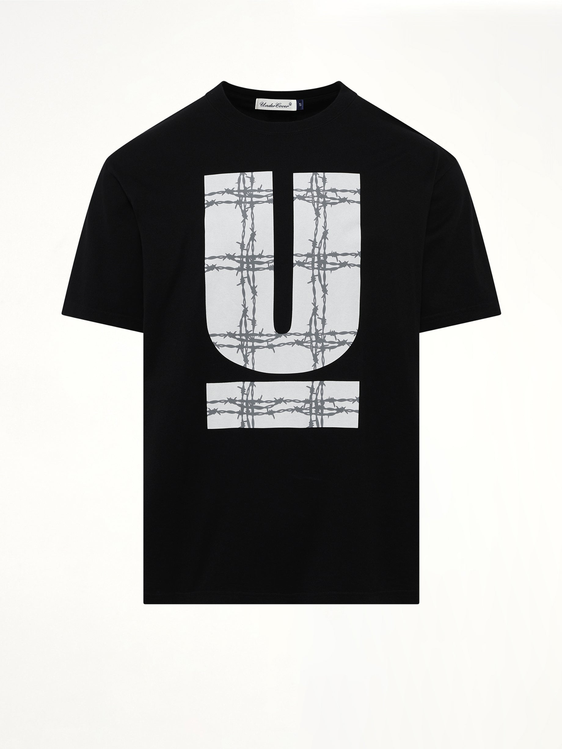 Barbed U T-Shirt in Black