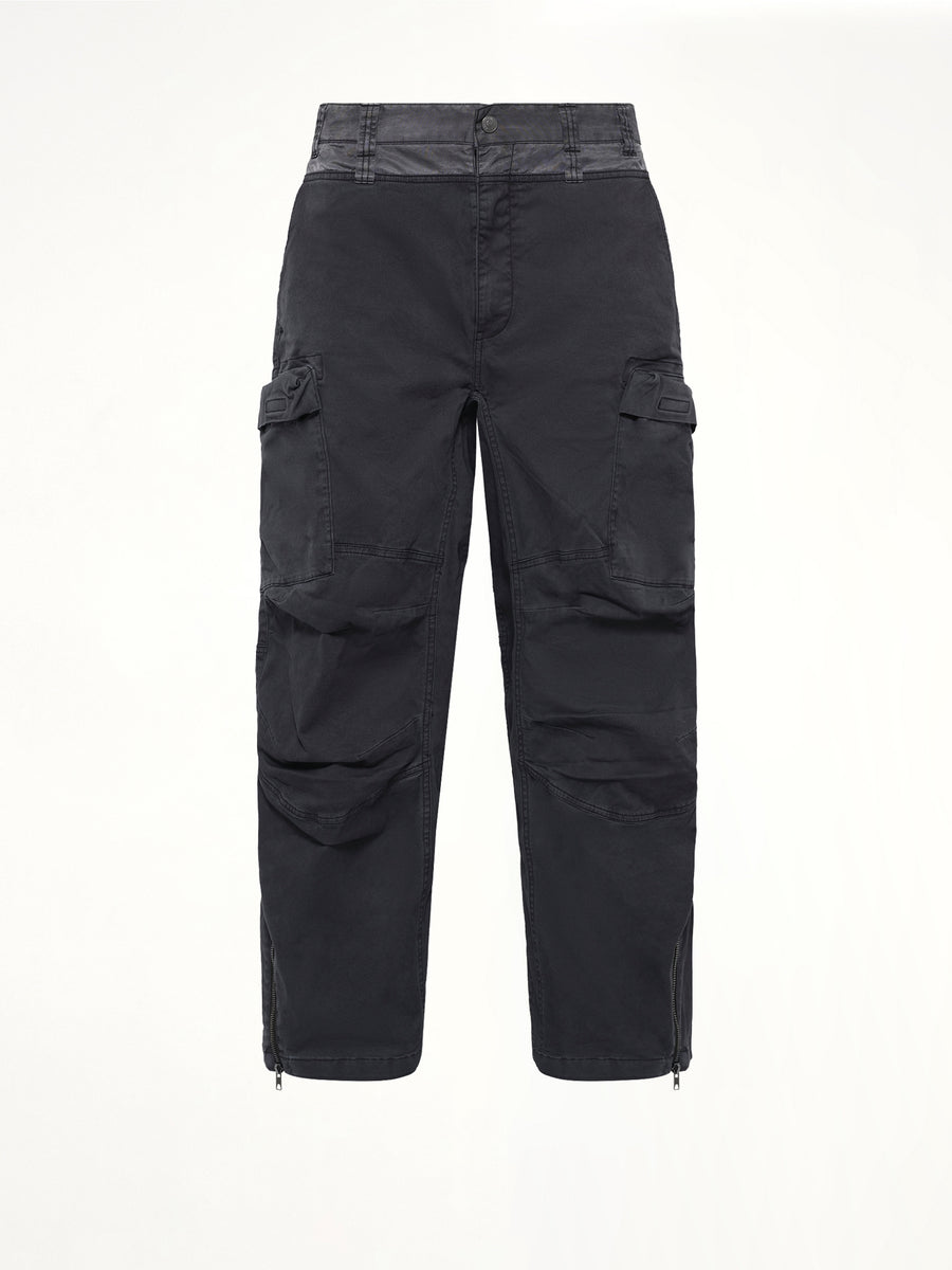 P-DELLS Pants in Washed Black