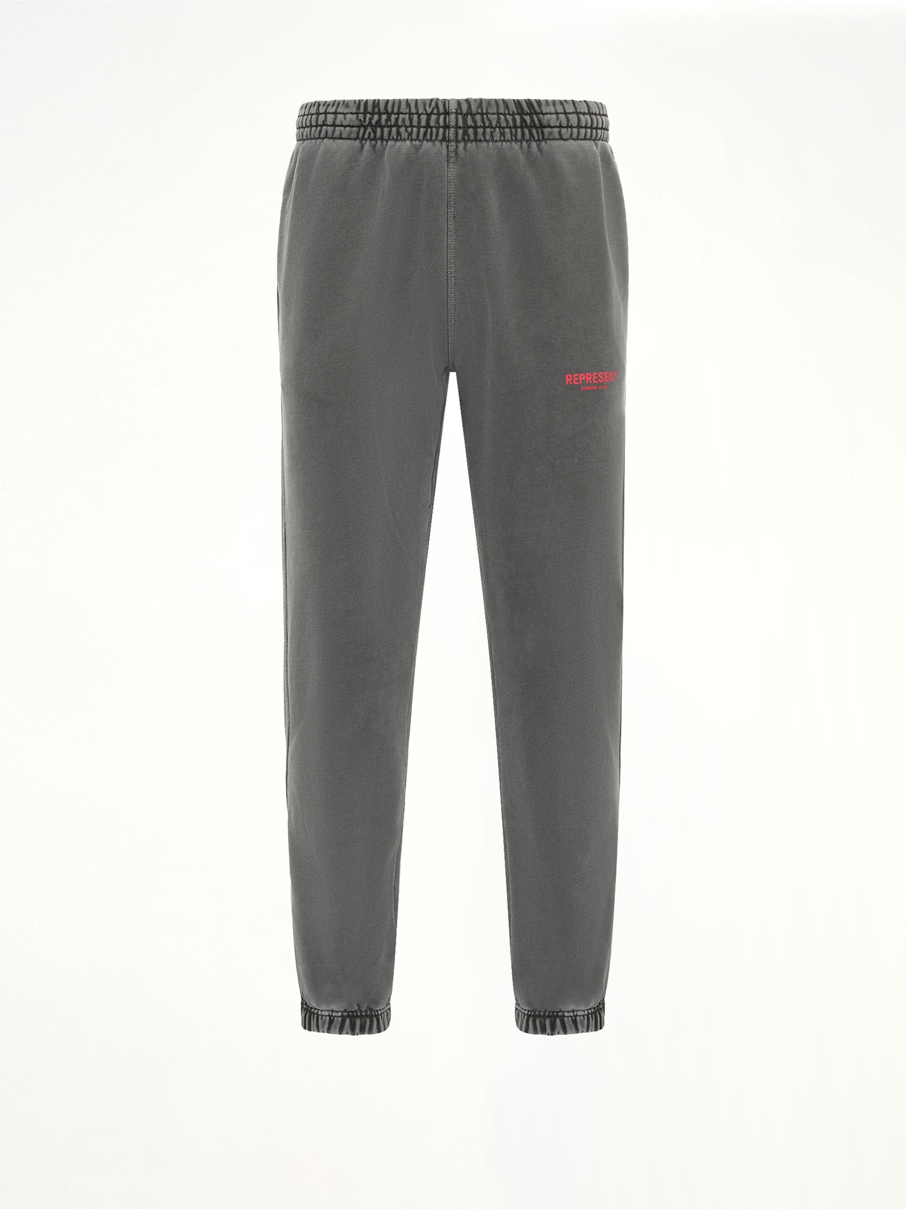 Represent Owners Club Sweatpants in Washed Black