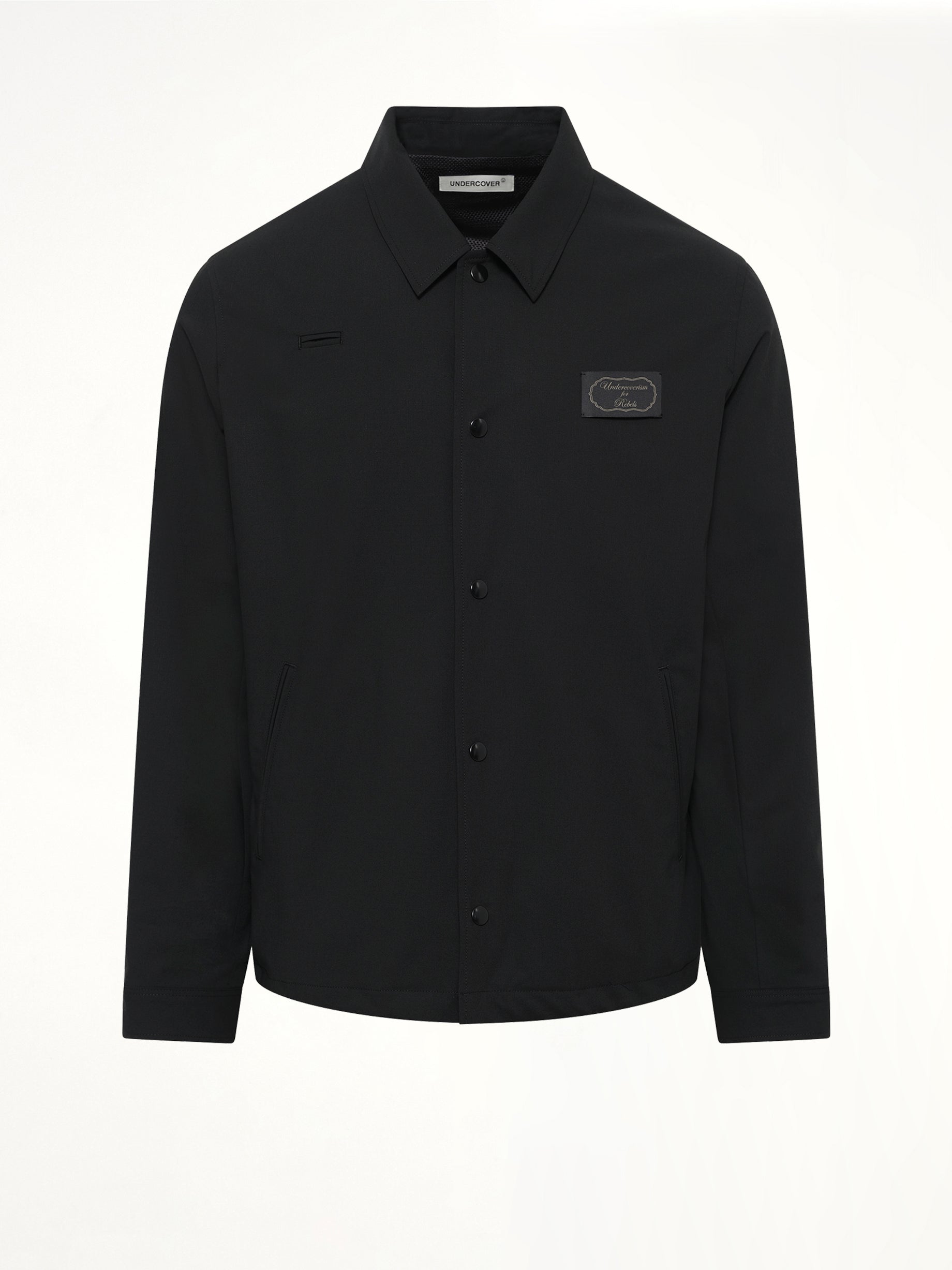 Undercoverism for Rebels Coach Jacket in Black