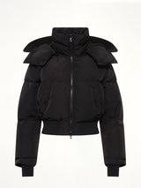 W-PEYT-SHORT-NEW-WD Puffer Jacket in Black