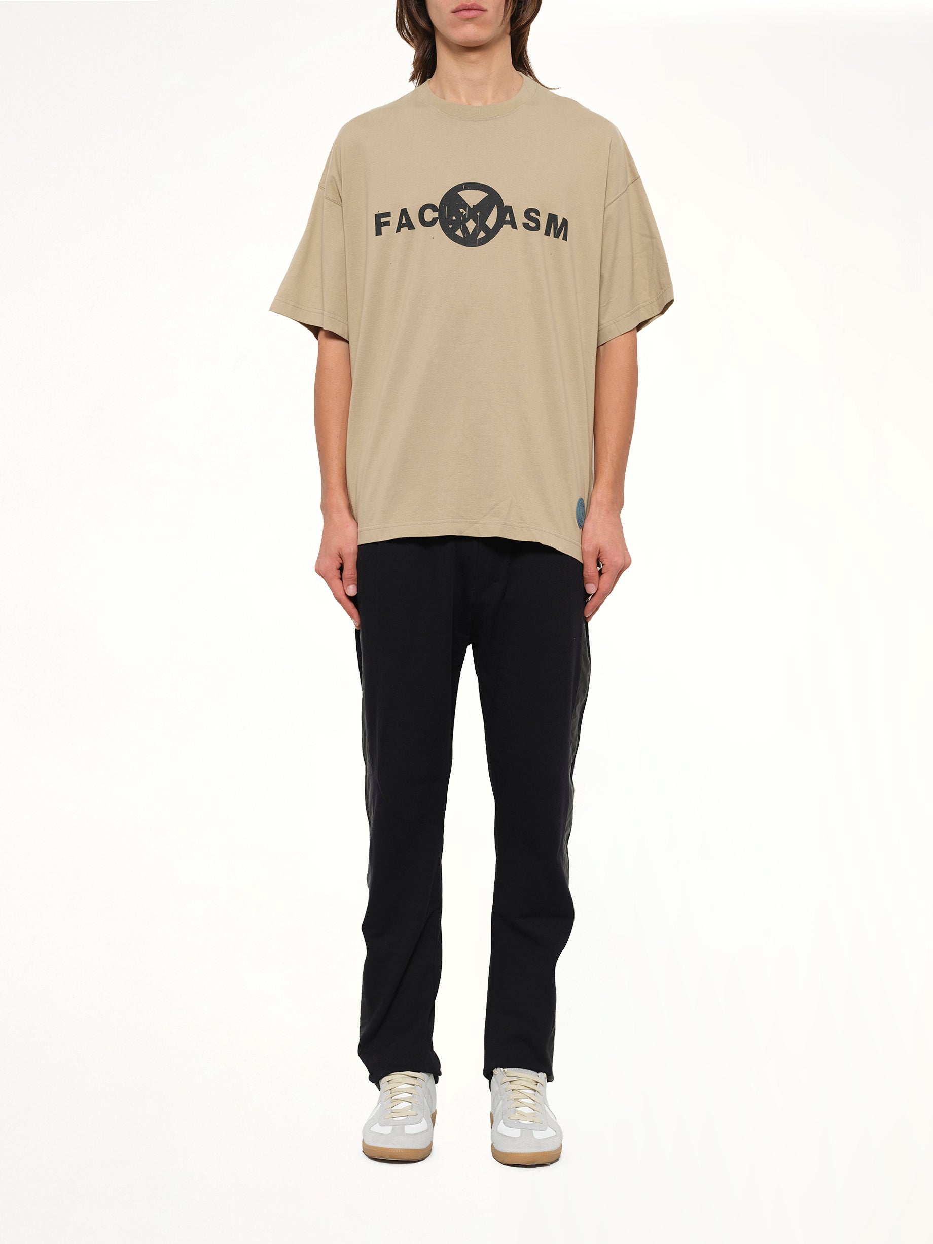 Anarchy Big T-Shirt in Beige