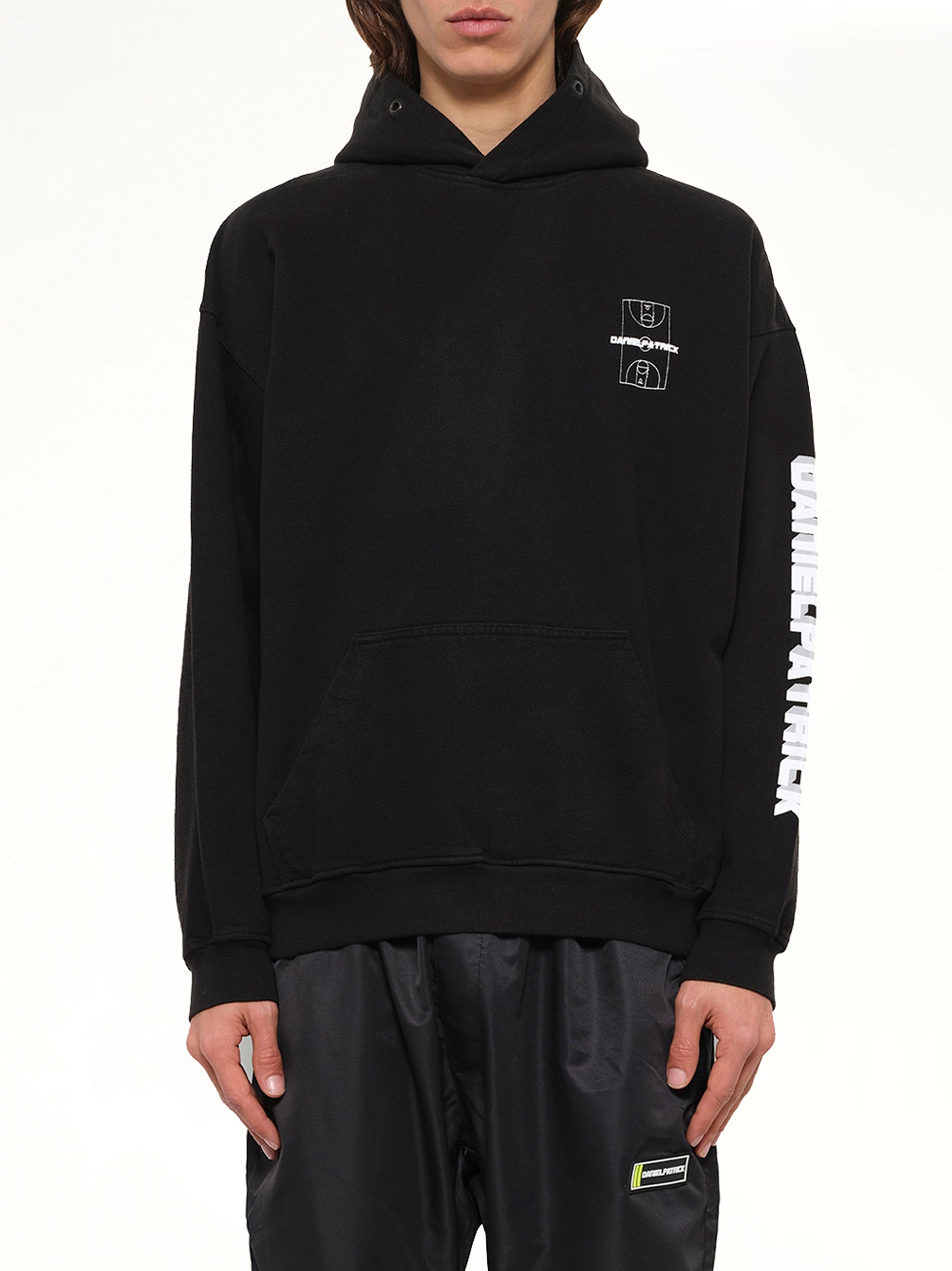 DP Court Hoodie in Black