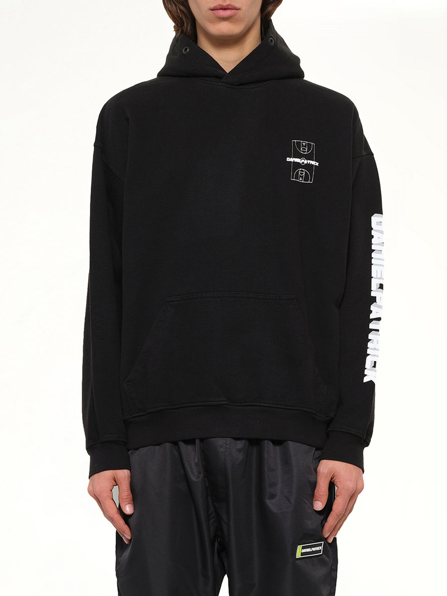 DP Court Hoodie in Black