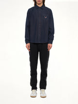 Denim Tiger Shirt in Navy