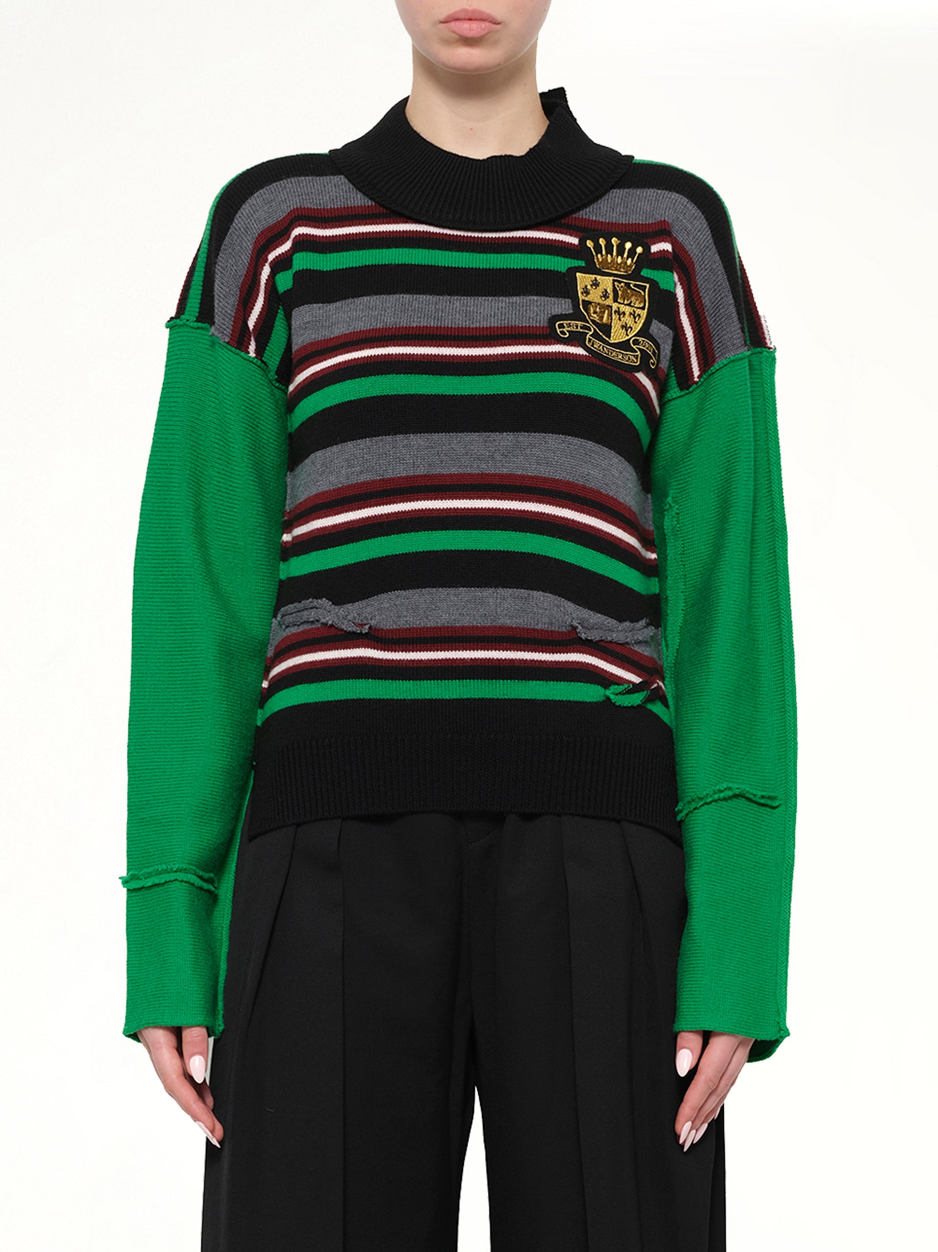 Stripe Knit in Emerald
