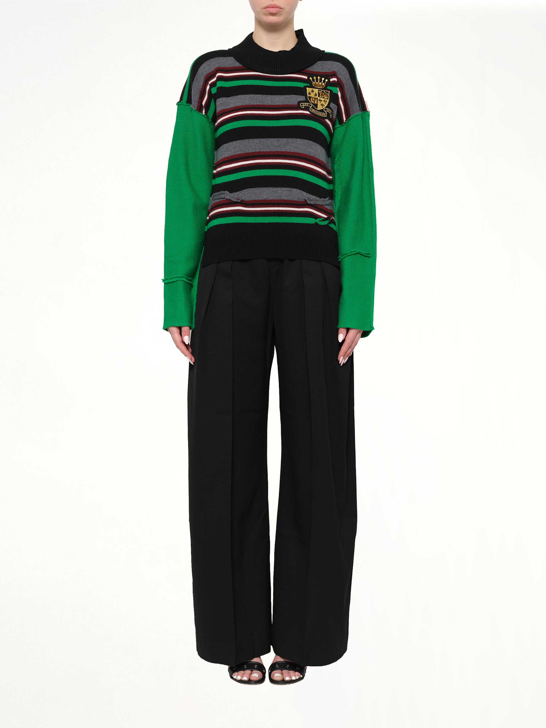 Stripe Knit in Emerald