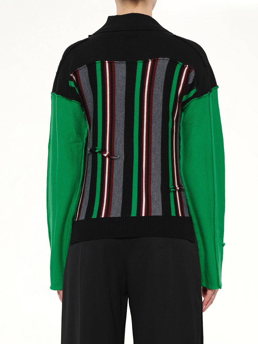 Stripe Knit in Emerald