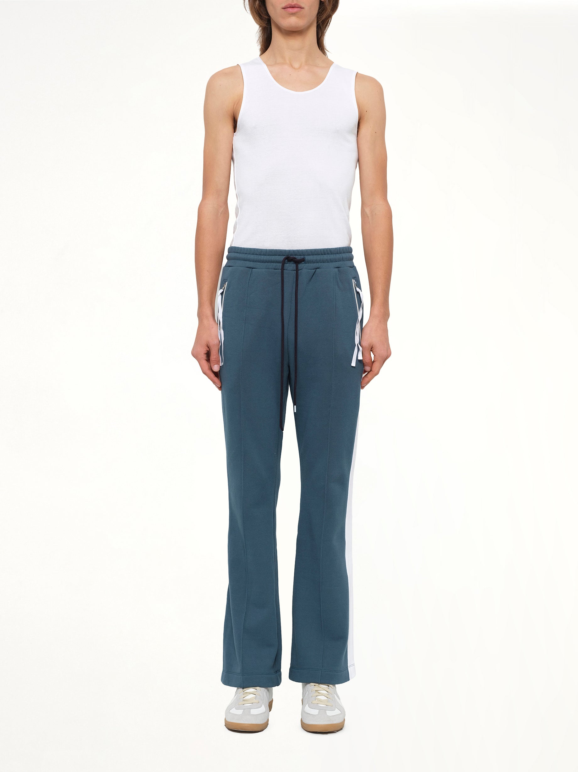 Flare Sweatpants in Navy