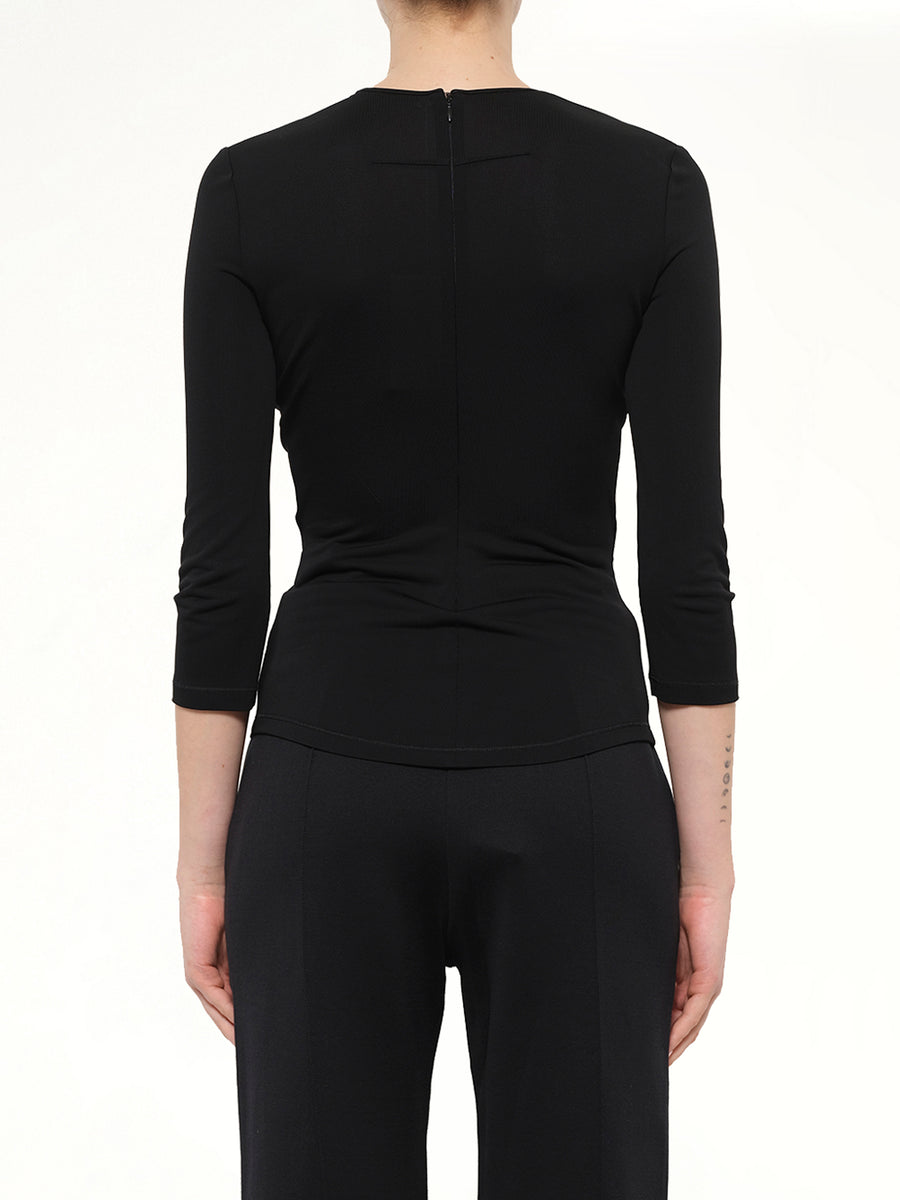 Givenchy Long Sleeve Top in Black