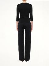 Givenchy Long Sleeve Top in Black