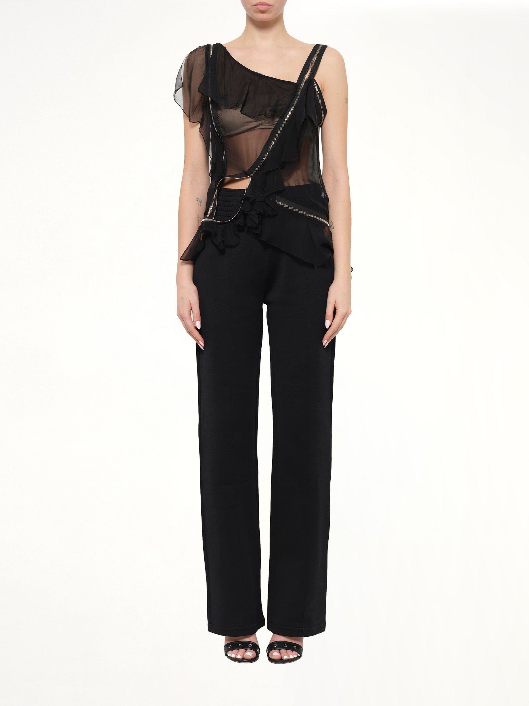 Givenchy Podium Sleeveless Top in Black