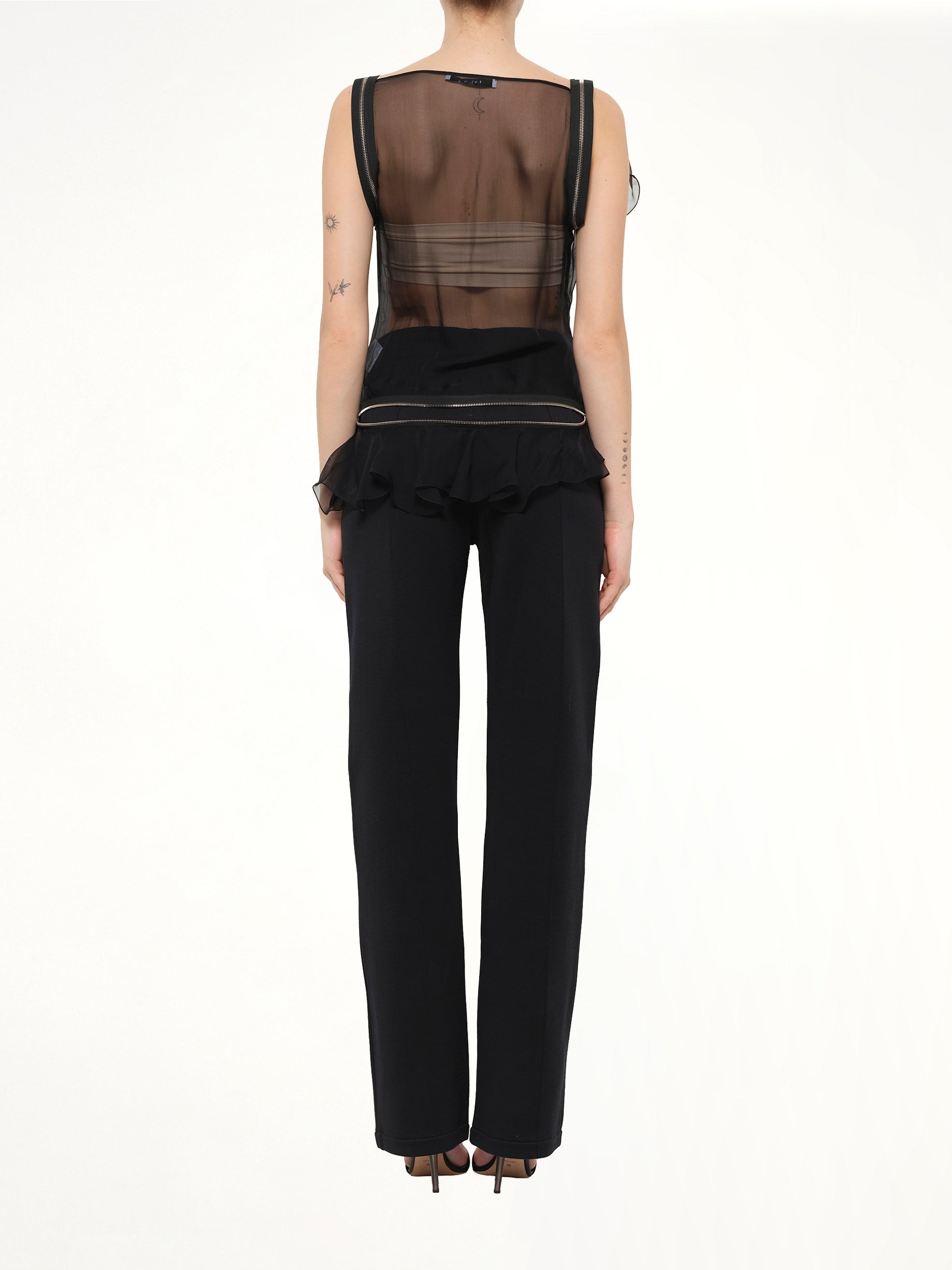 Givenchy Podium Sleeveless Top in Black