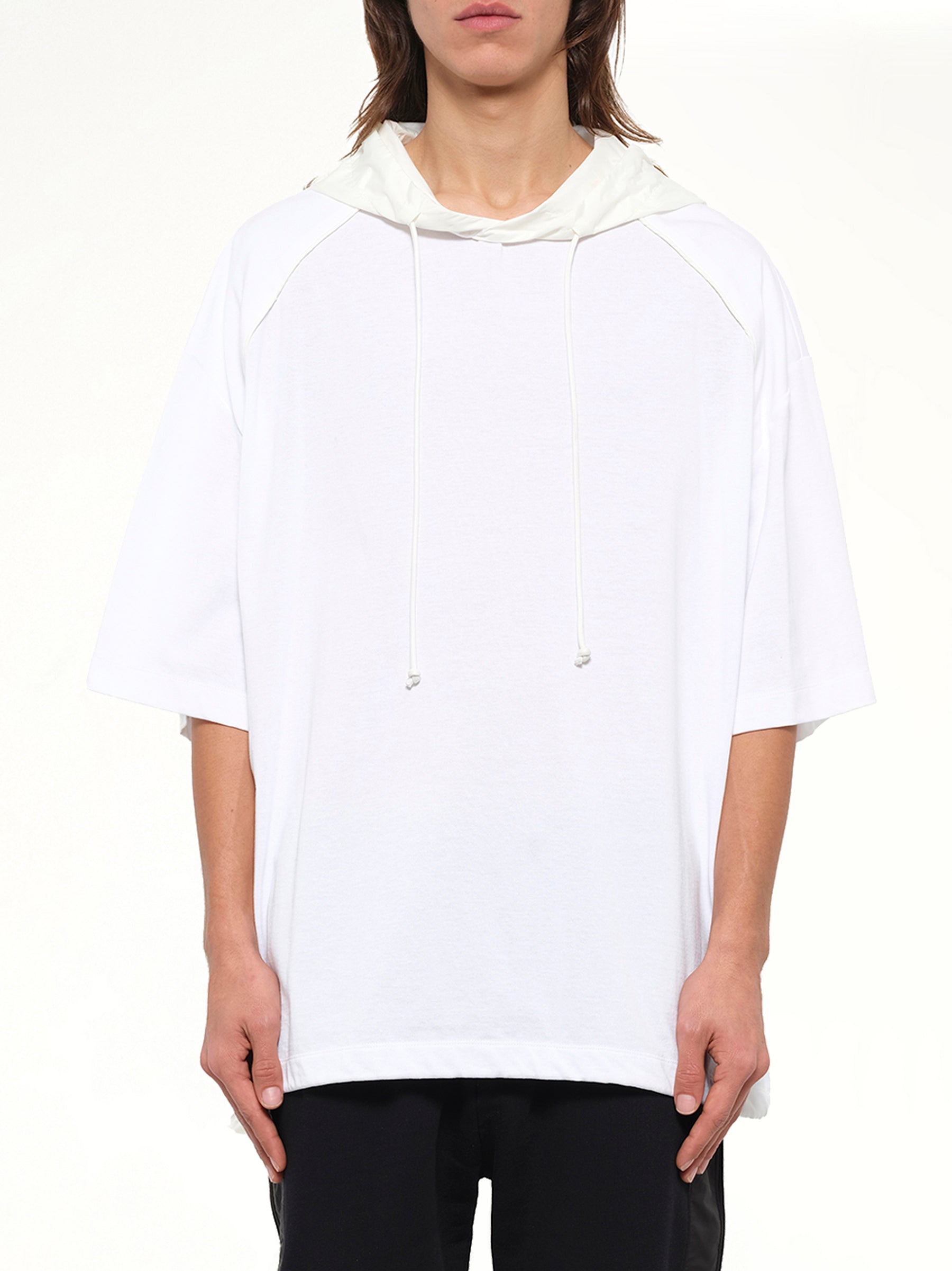 Hoody T-Shirt in White