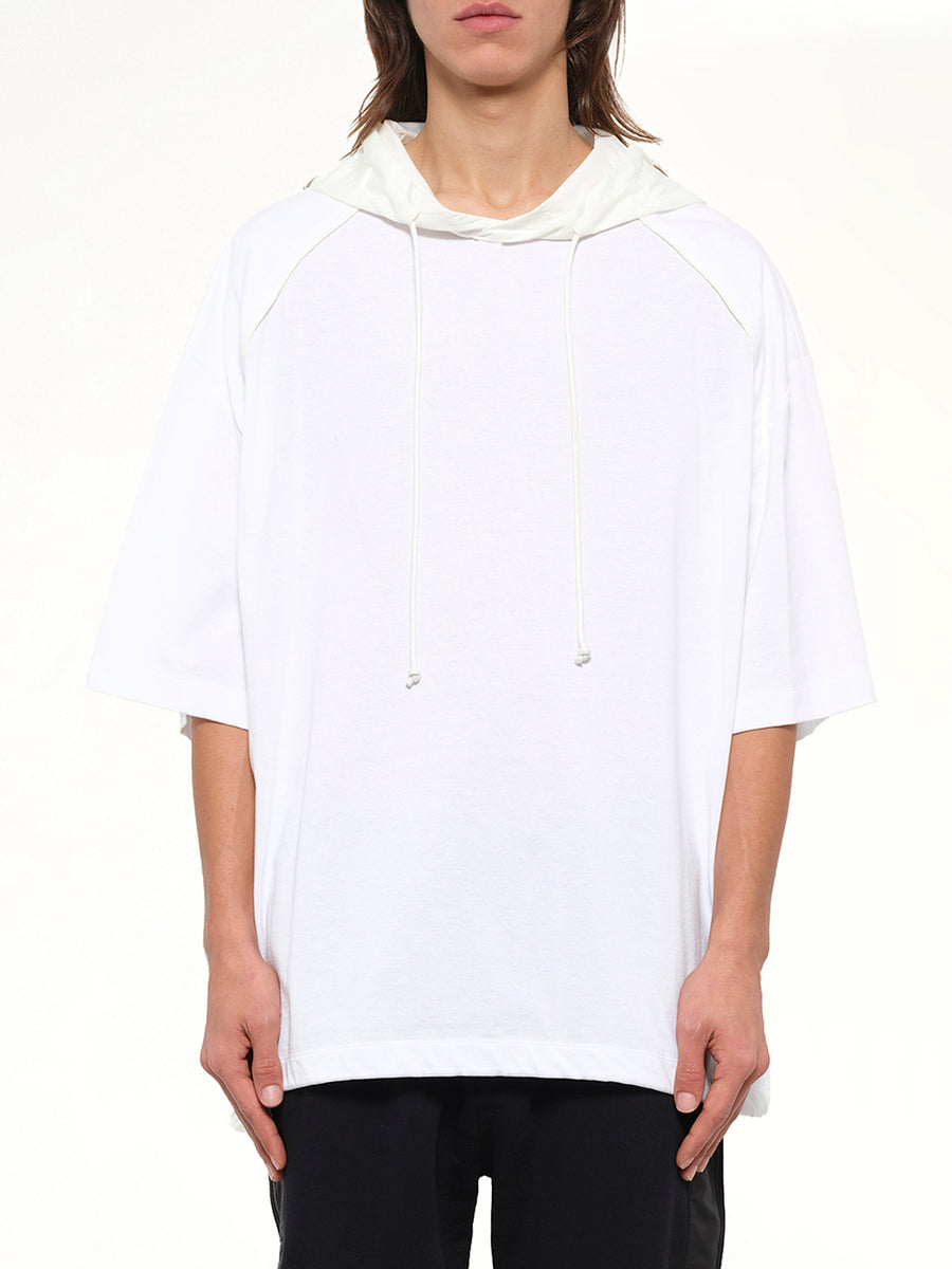 Hoody T-Shirt in White