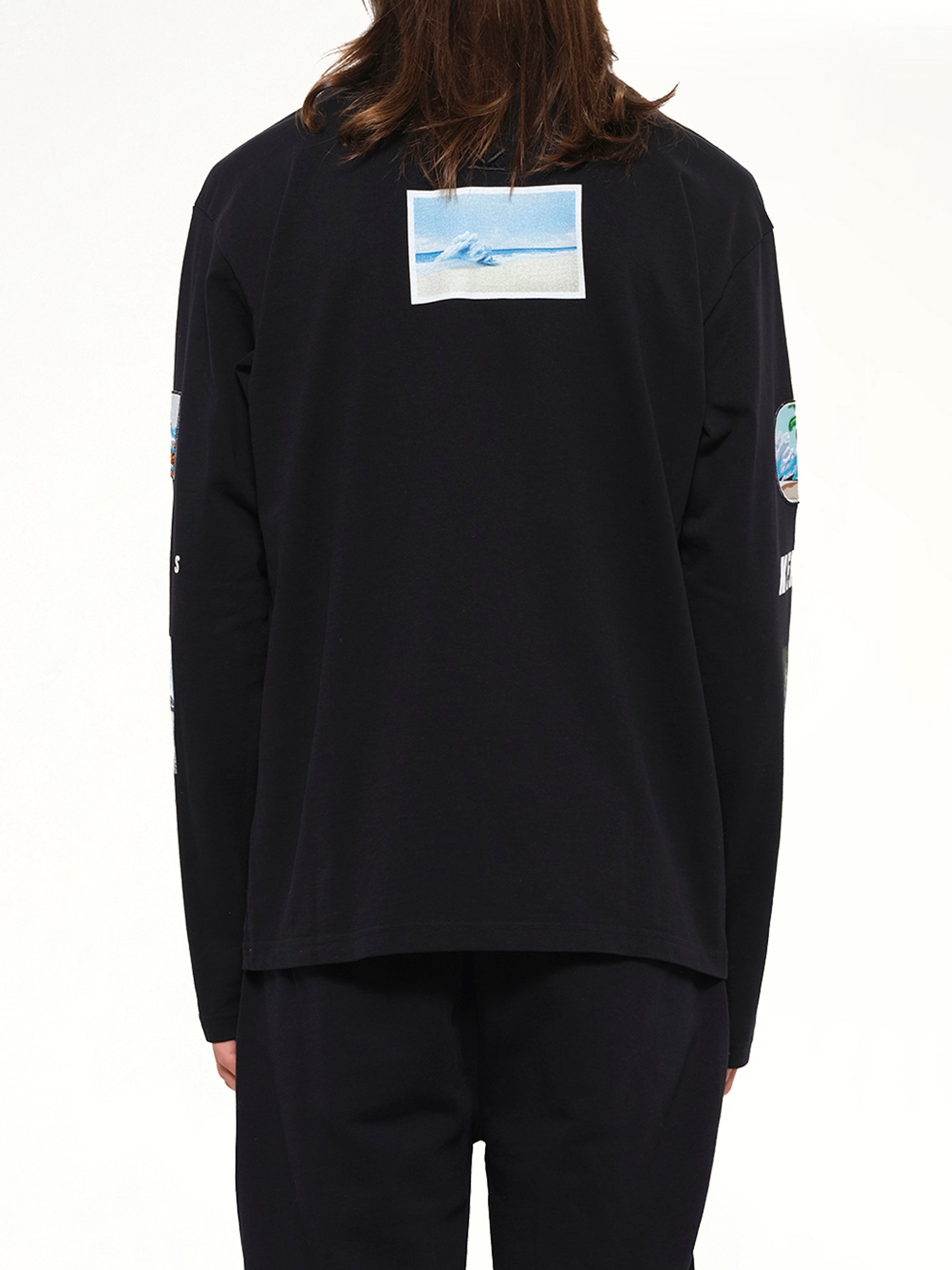 Kenzo Long Sleeve T-Shirt in Black