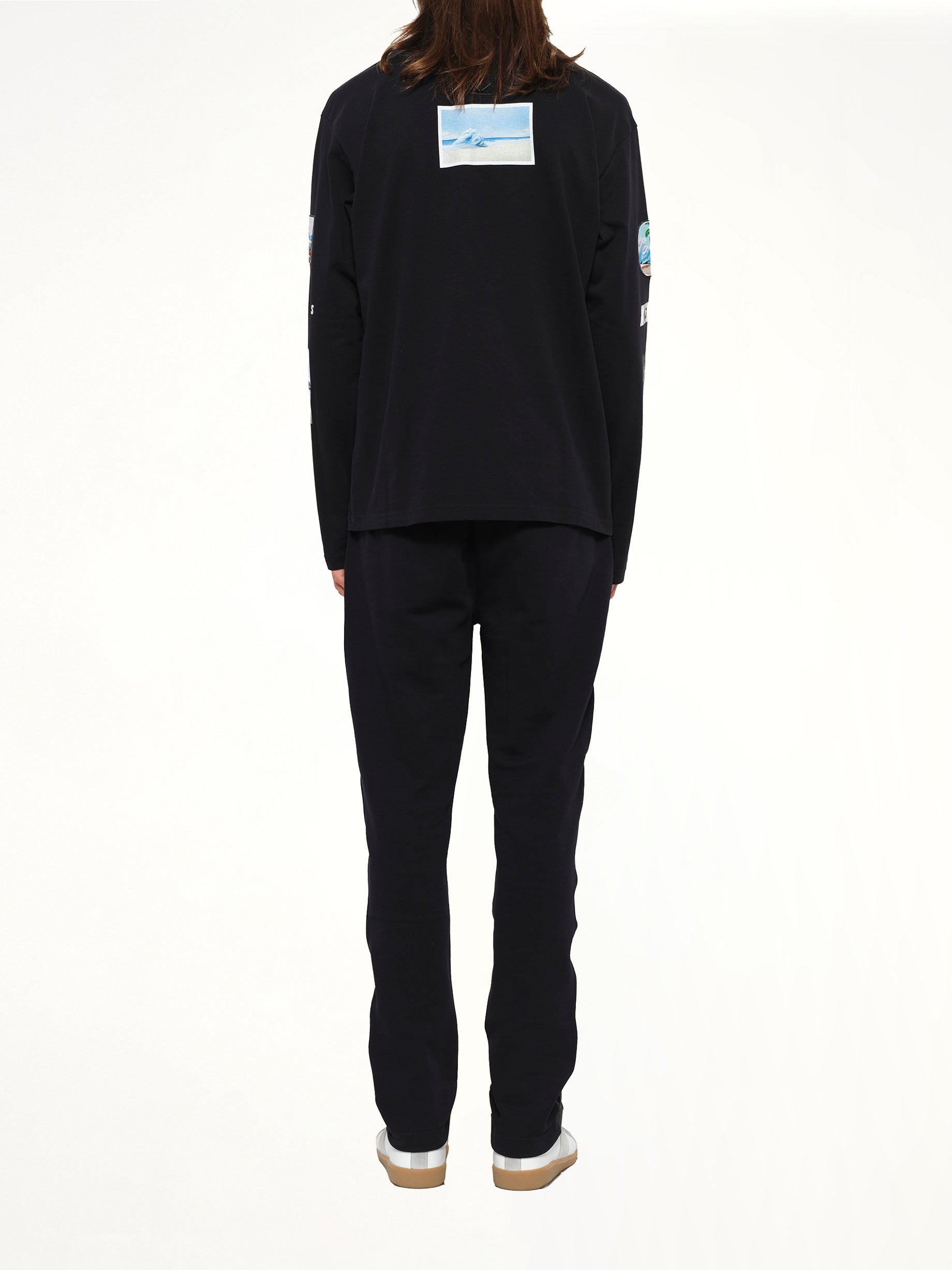 Kenzo Long Sleeve T-Shirt in Black