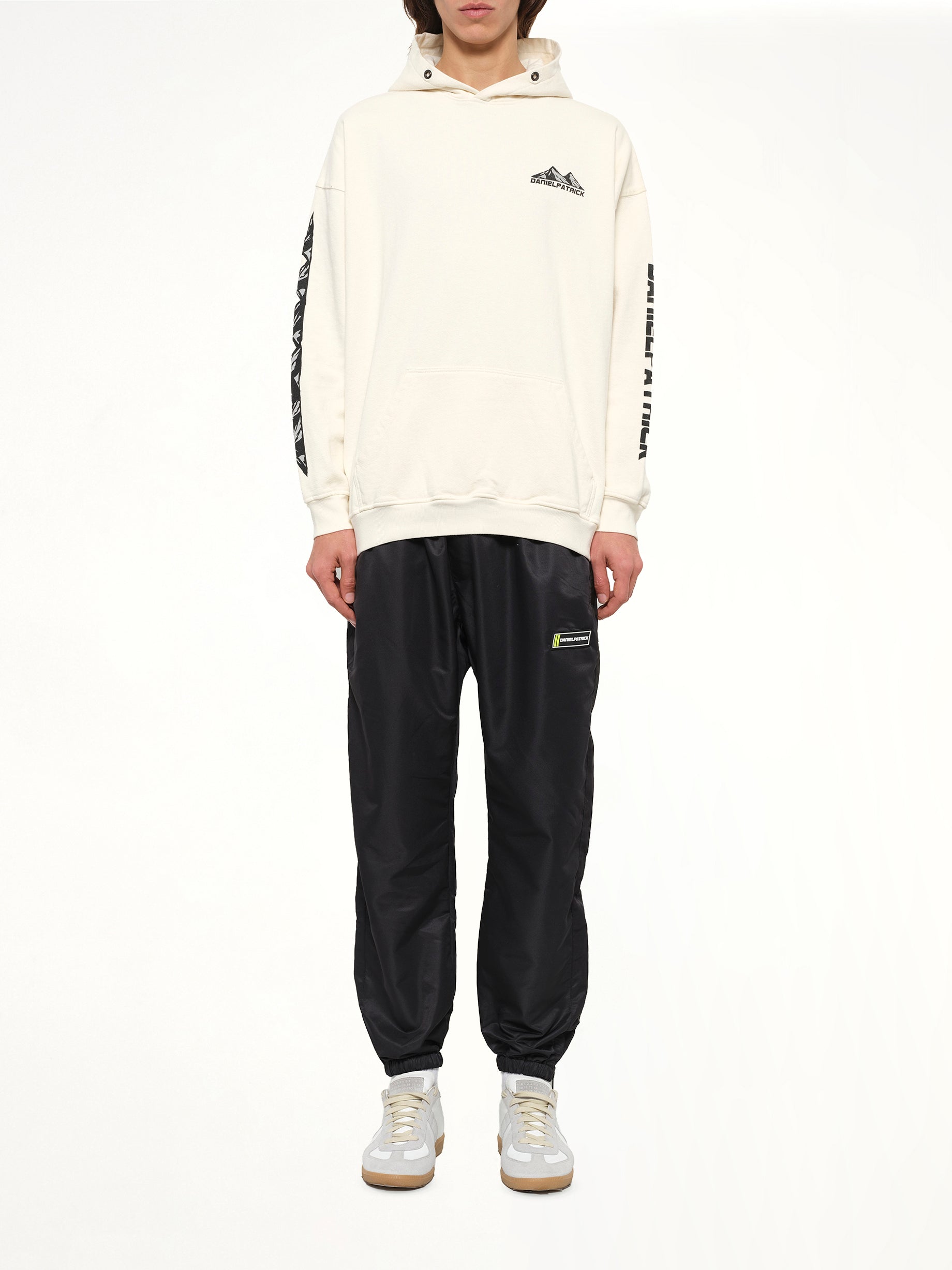Moving Mountains Hoodie in White