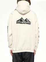 Moving Mountains Hoodie in White
