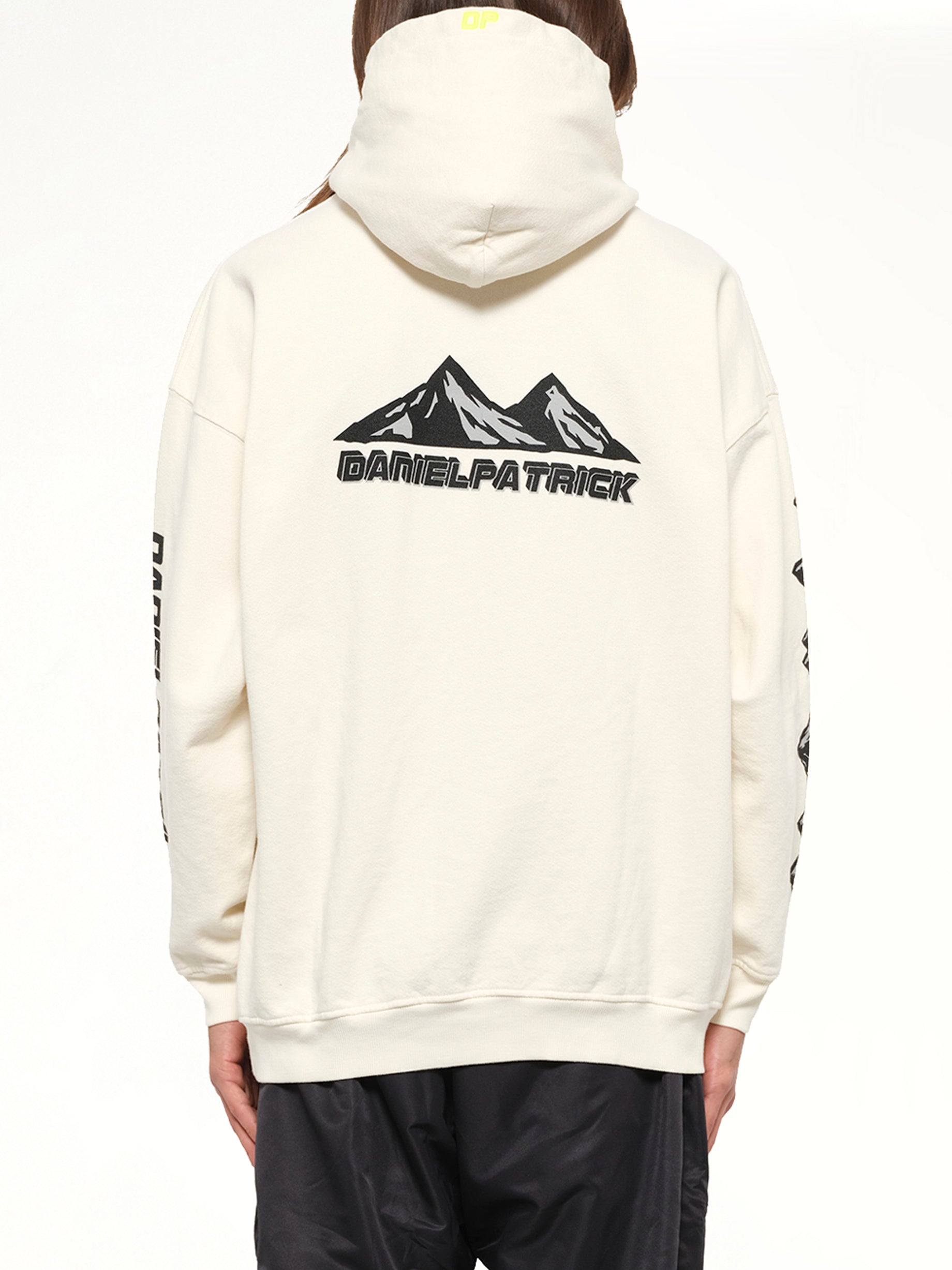 Moving Mountains Hoodie in White