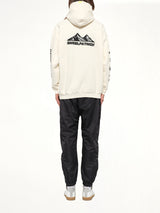 Moving Mountains Hoodie in White