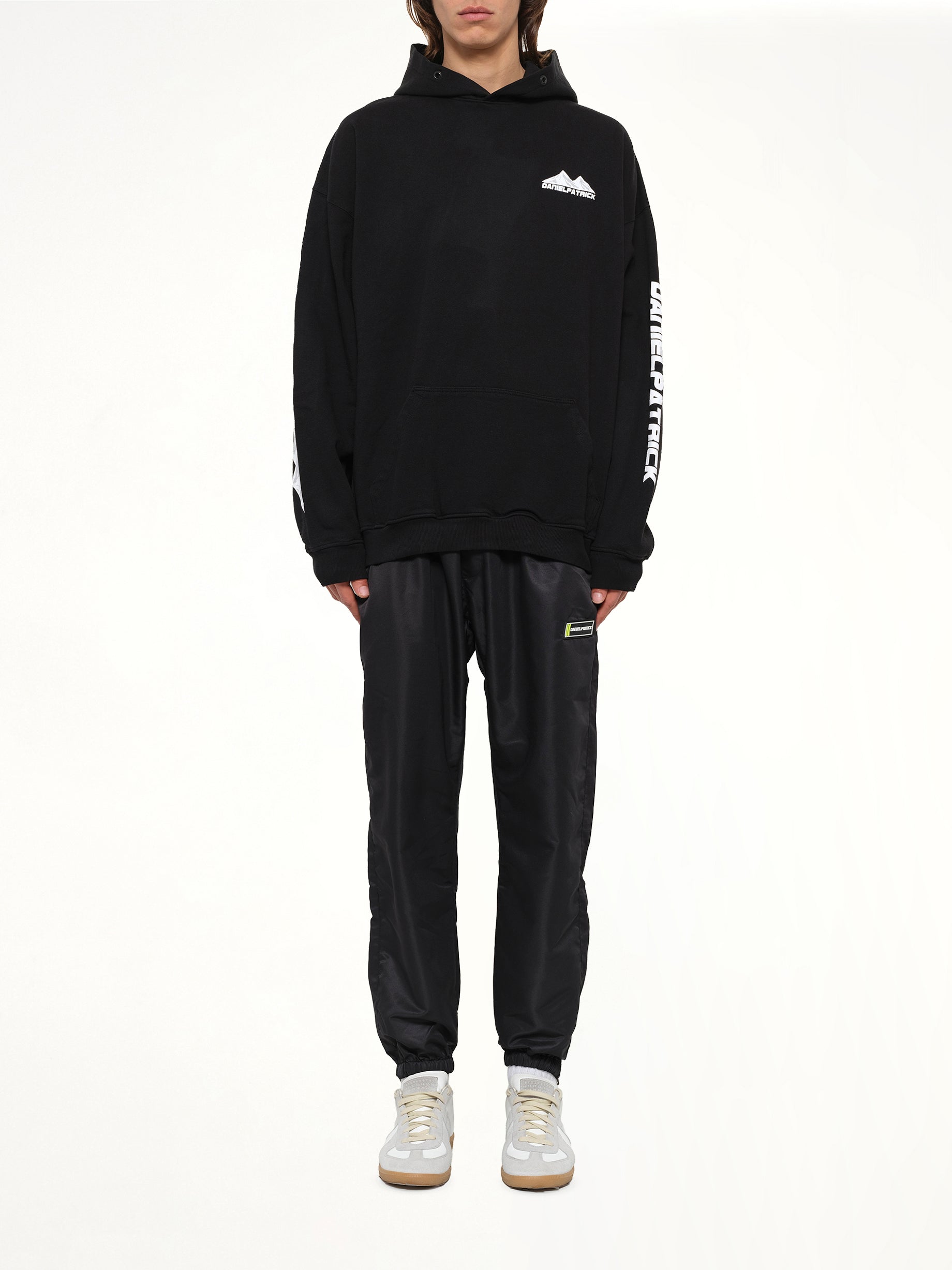 Moving Mountains Hoodie in Black