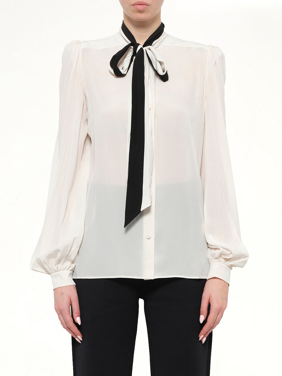 Podium Long Sleeve Tops in White