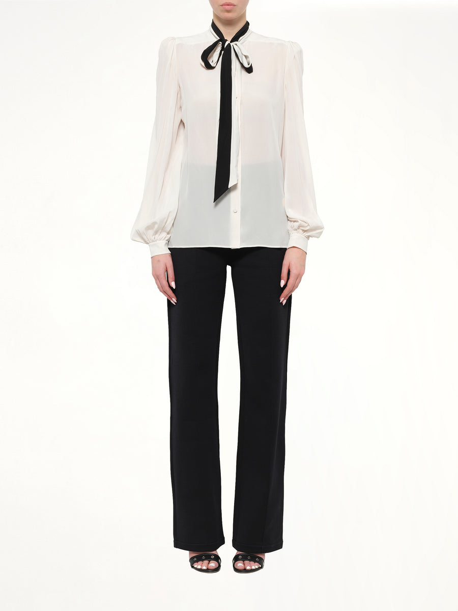 Podium Long Sleeve Tops in White