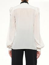 Podium Long Sleeve Tops in White