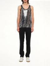Podium Tank Top in Black